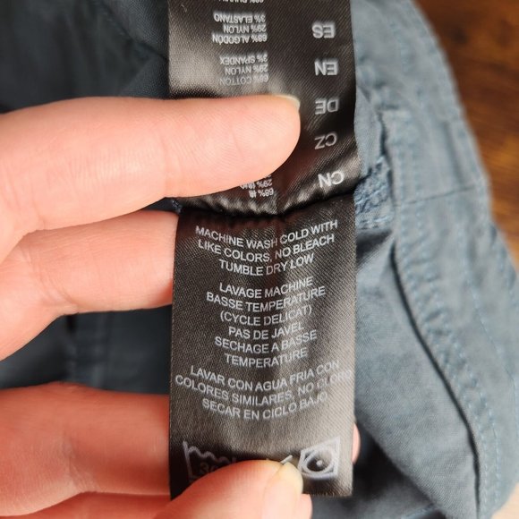 Kuhl Shorts Womens 12 Blue Cargo Bermuda UPF 50 Splash 11" Hiking Outdoor Casual - Picture 13 of 14